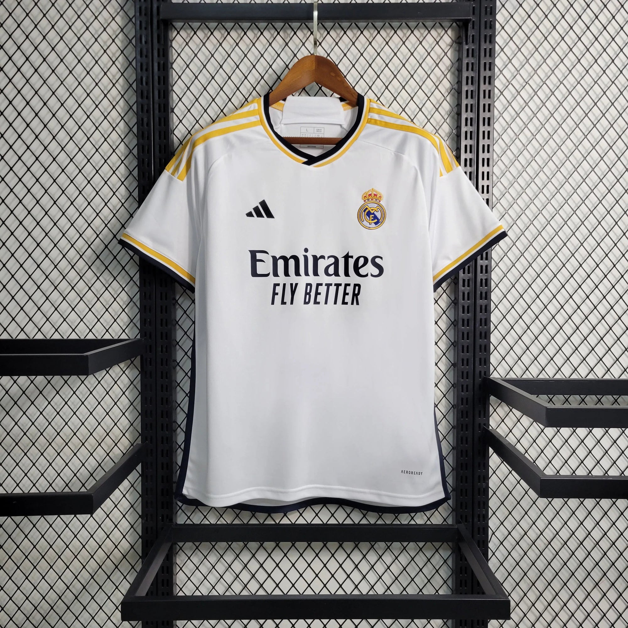 Camisa Real Madrid I 23/24 Branca Masculina