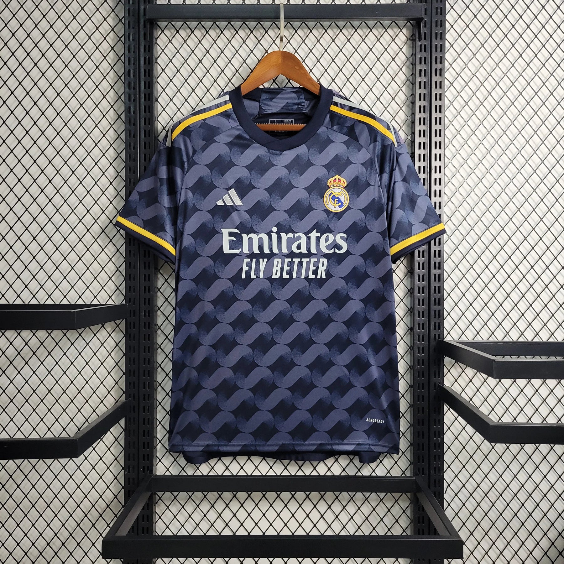 Camisa Real Madrid II 23/24 Azul Marinho Masculina