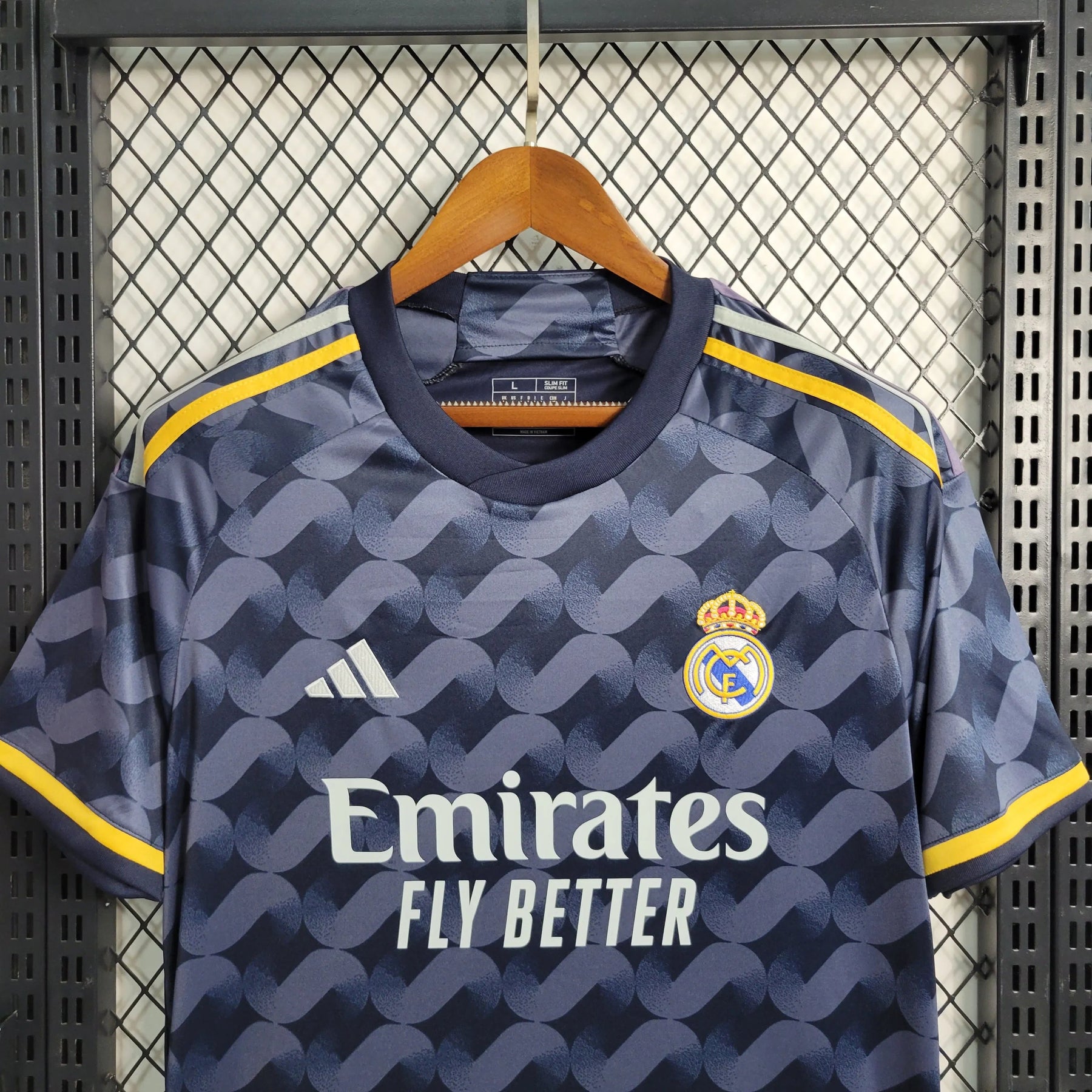Camisa Real Madrid II 23/24 Azul Marinho Masculina