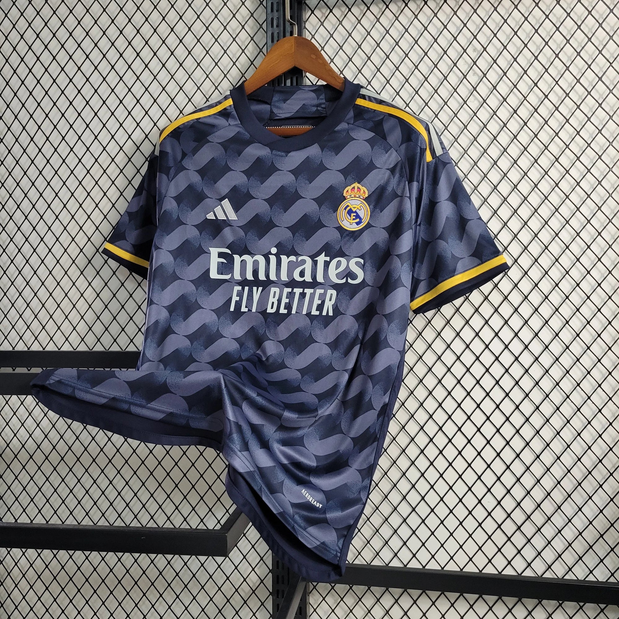 Camisa Real Madrid II 23/24 Azul Marinho Masculina