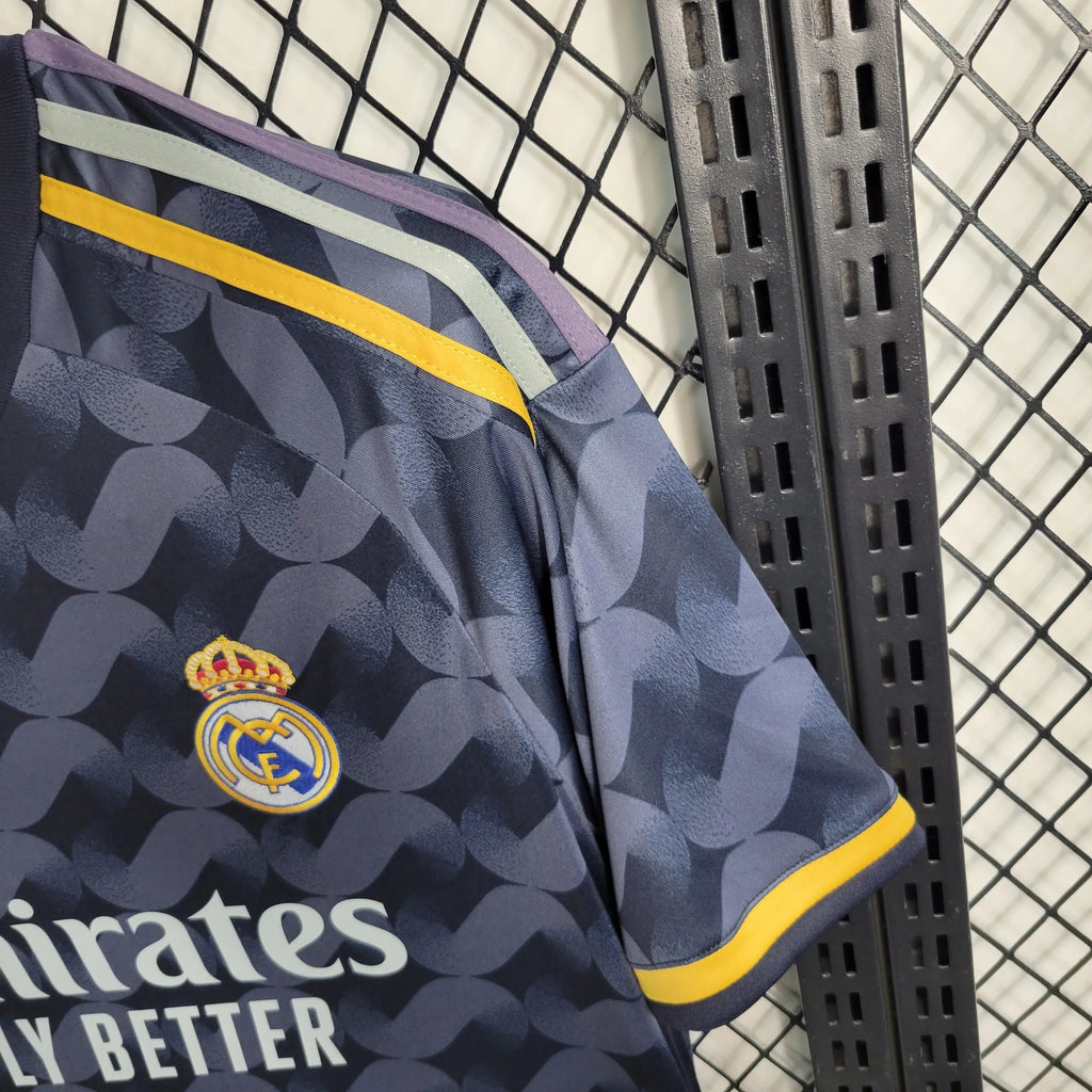 Camisa Real Madrid II 23/24 Azul Marinho Masculina