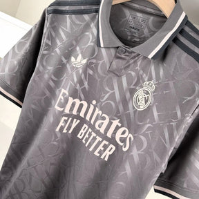 Camisa Real Madrid III 24/25 Cinza Masculina