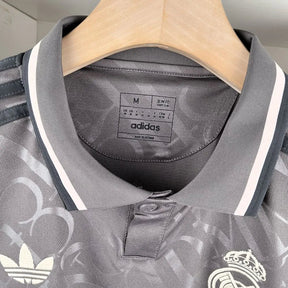 Camisa Real Madrid III 24/25 Cinza Masculina