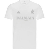 Camisa Real Madrid x Balmain Collab Branca Masculina