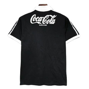 Camisa Vasco da Gama I 1998 Retrô Preta e Branca Masculina