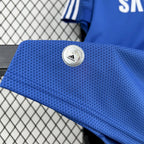 Camisa Chelsea I 2009/2010 Retrô Azul Masculina