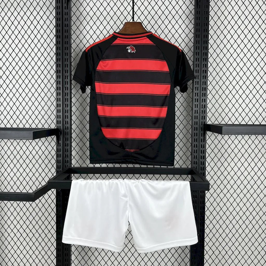 Conjunto Infantil Flamengo I 25/26 Vermelho/Preto