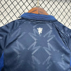 Conjunto Infantil Manchester United II 24/25 Azul