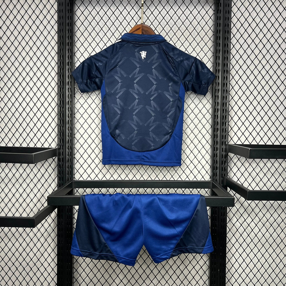 Conjunto Infantil Manchester United II 24/25 Azul