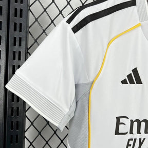 Conjunto Infantil Real Madrid I 25/26 Branco