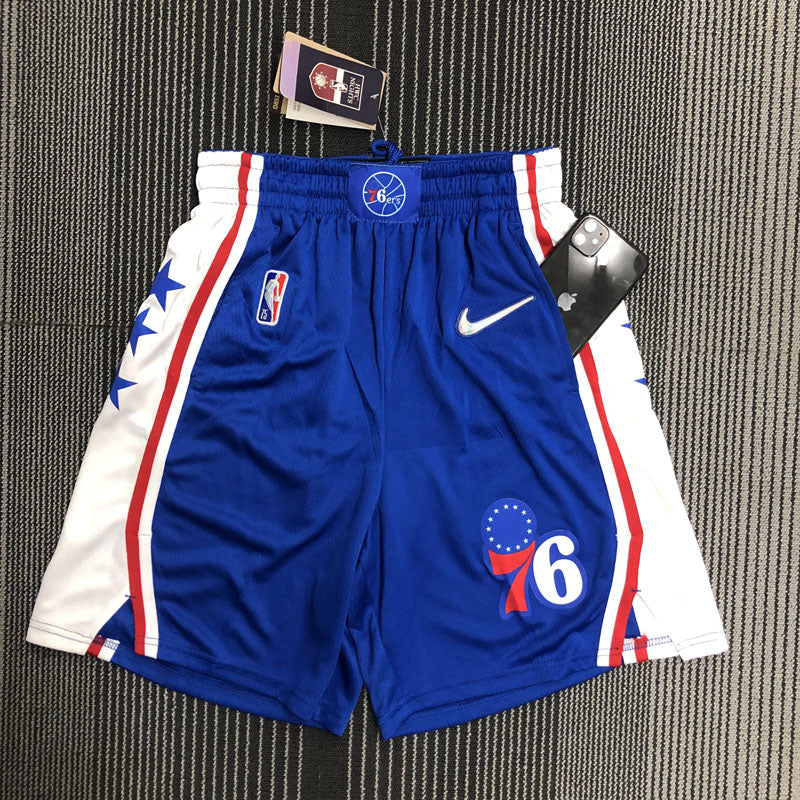 Short  Philadelphia 76ers Icon Edição 75 anos 21/22 Azul