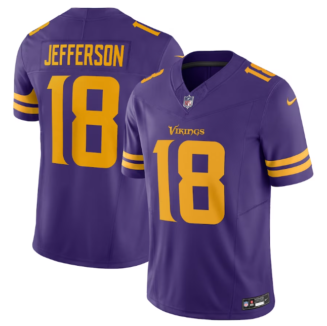 Camisa  Minnesota Vikings Vapor F.U.S.E. Limited Amarela