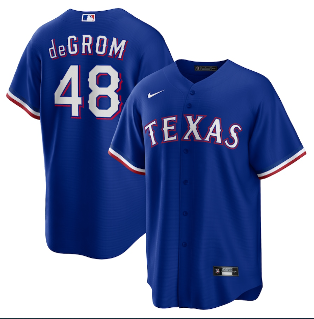 Camisa MLB Texas Rangers Azul Torcedor