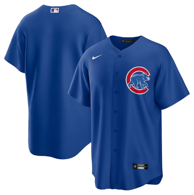 Camisa MLB  Chicago Cubs Azul Torcedor