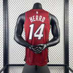 Regata  Miami Heat Statement Edition 23/24 Tyler Herro Vermelha