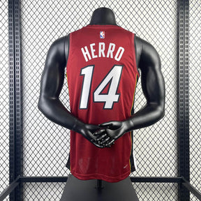 Regata  Miami Heat Statement Edition 23/24 Tyler Herro Vermelha