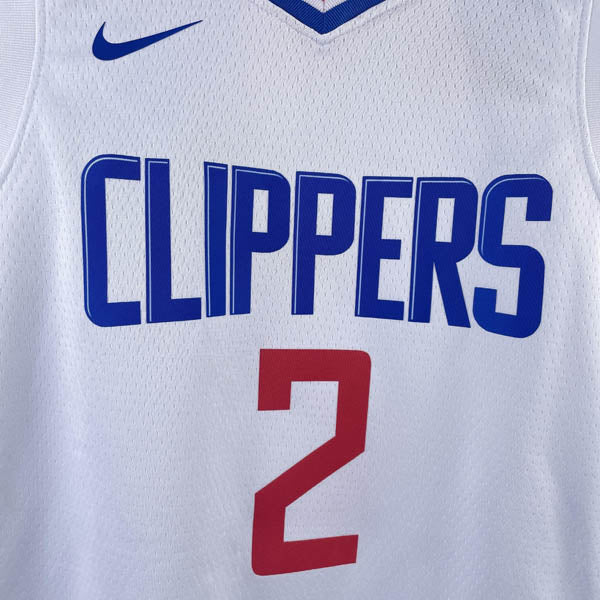 Regata Infantil  Los Angeles Clippers Kawhi Leonard Branca