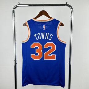 Regata  New York Knicks Icon Edition 24/25 Karl-Anthony Towns Azul