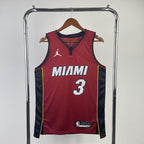 Regata  Miami Heat Statement Edition Dwayne Wade Vermelha
