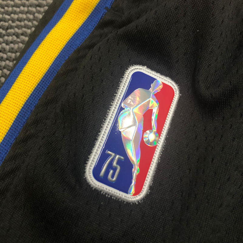 Short  Golden State Warriors City Edição 75 anos 21/22 Preta