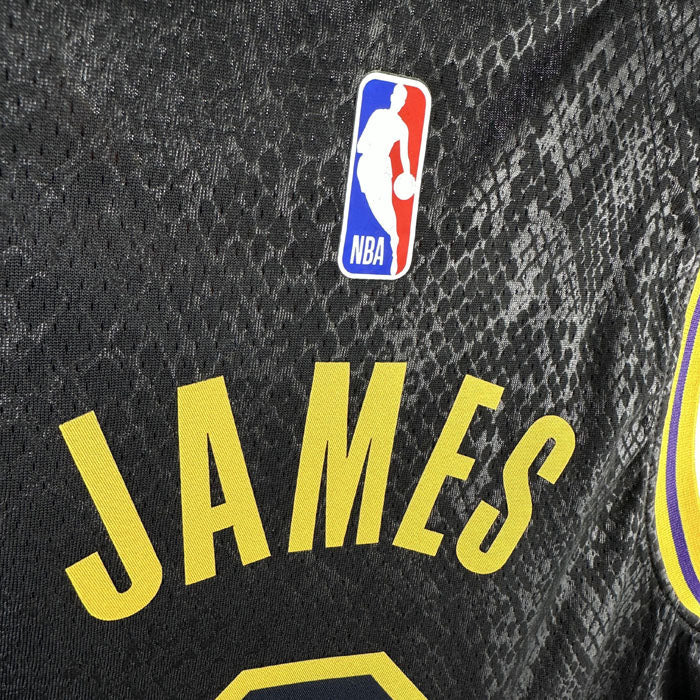 Regata Infantil  Los Angeles Lakers LeBron James 6 Preta