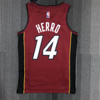 Regata  Miami Heat Statement Edição 75 anos Tyler Herro Vermelha