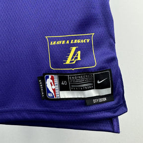 Regata  Los Angeles Lakers City Edition 24/25 Bronny James