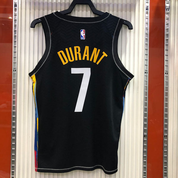 Regata  Brooklyn Nets City Edition 20/21 Kevin Durant Preta