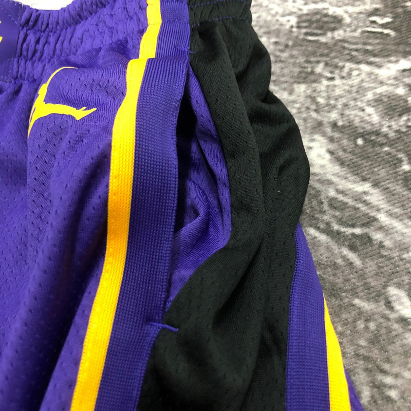 Short  Los Angeles Lakers Statement Edition Roxa