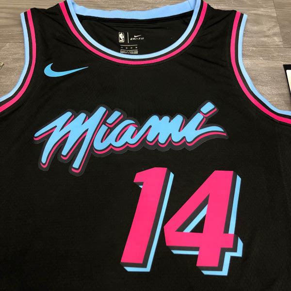 Regata  Miami Heat Vice Edition Tyler Herro Preta