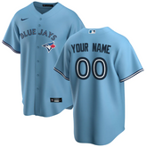 Camisa MLB Toronto Blue Jays Azul Clara Torcedor