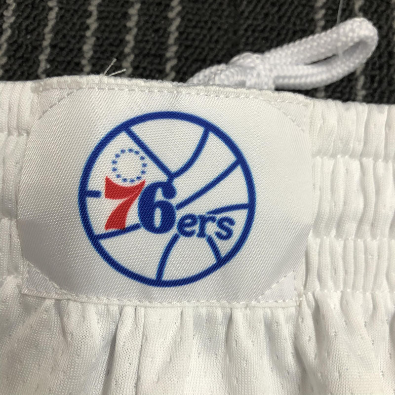 Short  Philadelphia 76ers Association Edição 75 anos 21/22 Branco