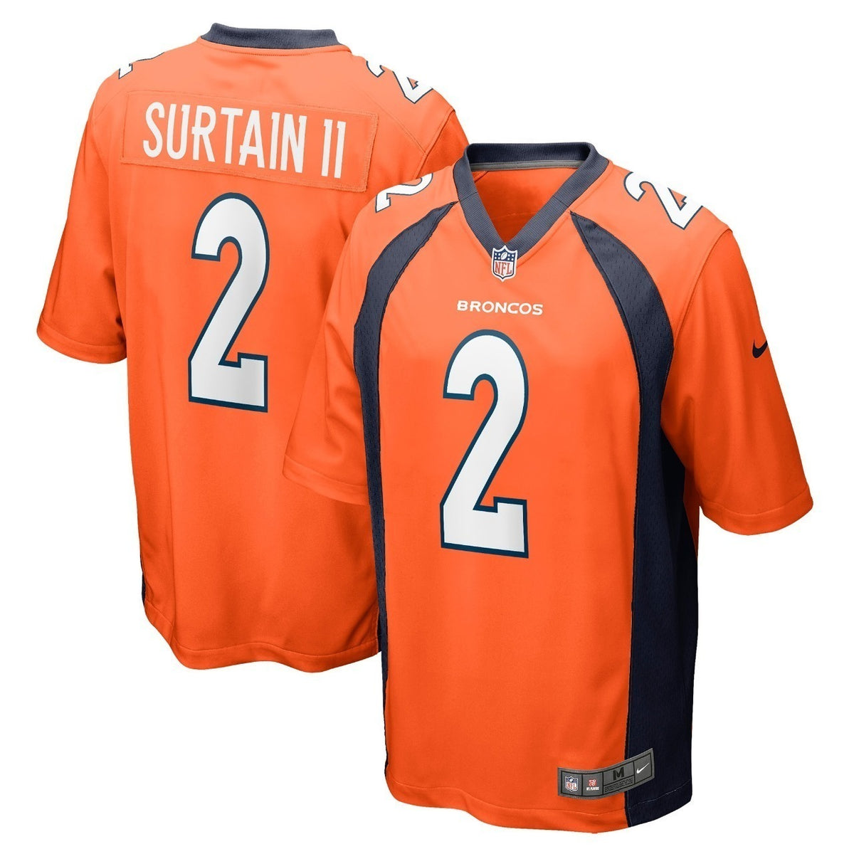 Camisa  Denver Broncos Vapor Limited Laranja