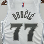 Regata  Dallas Mavericks City Edition 24/25 Luka Doncic Branca