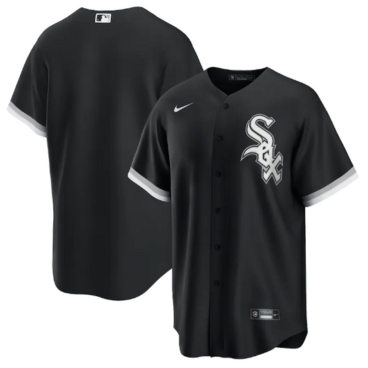 Camisa MLB Chicago White Sox Preta Torcedor
