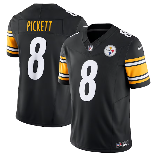 Camisa  Pittsburgh Steelers Vapor F.U.S.E. Limited Preta