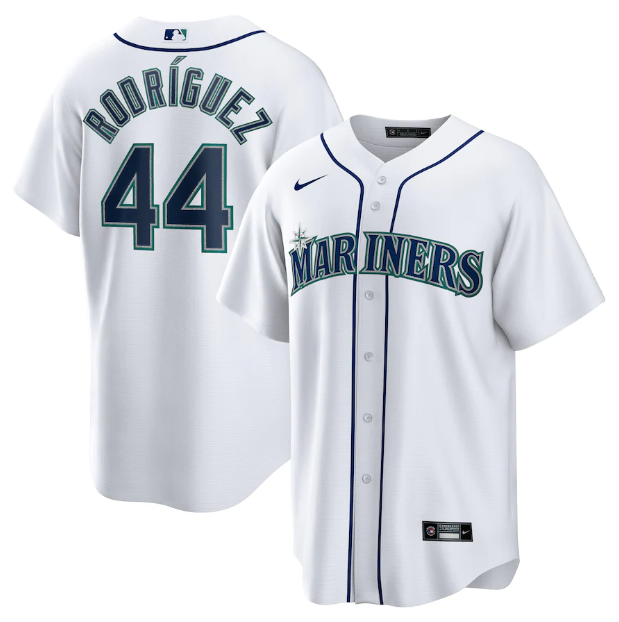 Camisa MLB Seattle Mariners Branca Torcedor