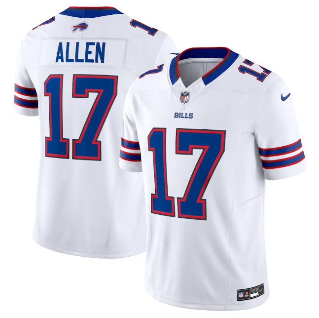 Camisa  Buffalo Bills Vapor F.U.S.E. Limited Branca