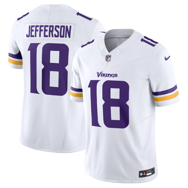 Camisa  Minnesota Vikings Vapor F.U.S.E. Limited Branca