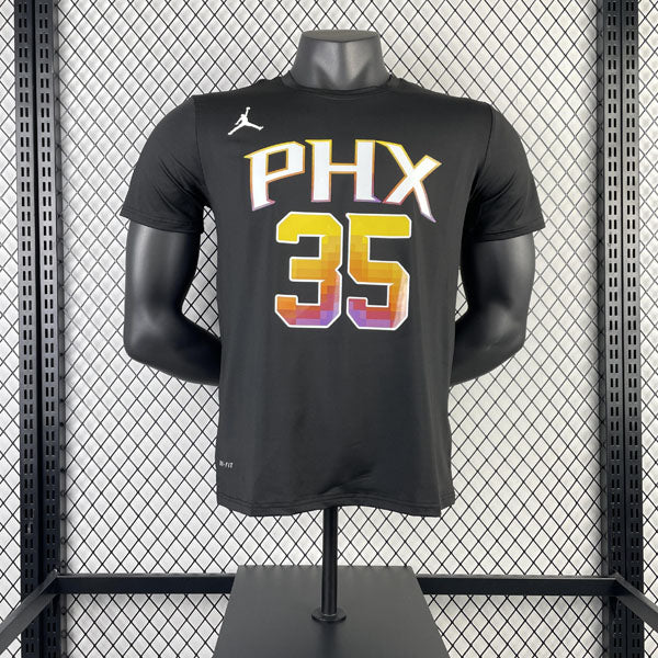 Camiseta  Phoenix Suns Kevin Durant City DRI-FIT Preta