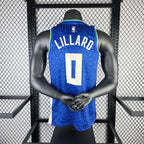 Regata  Milwaukee Bucks City Edition 23/24 Damian Lillard Azul