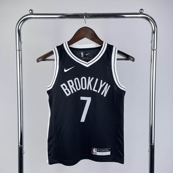 Regata Infantil  Brooklyn Nets Kevin Durant Preta