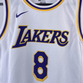 Regata Infantil  Los Angeles Lakers Kobe Bryant 8 Branca