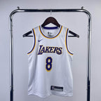 Regata Infantil  Los Angeles Lakers Kobe Bryant 8 Branca