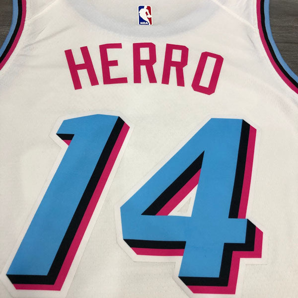Regata  Miami Heat Vice Edition Tyler Herro Branca