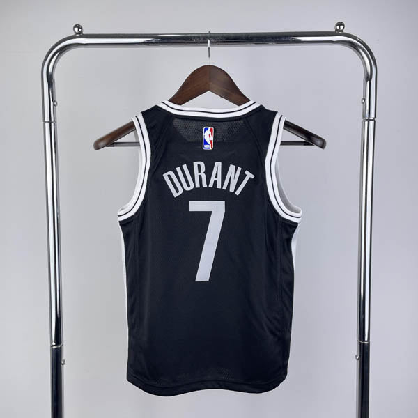 Regata Infantil  Brooklyn Nets Kevin Durant Preta
