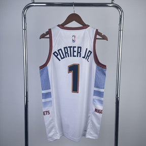 Regata  Denver Nuggets City Edition 22/23 Porter Jr Branca