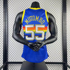 Regata Denver Nuggets Retrô Mitchell & Ness 1991/1992 Dikembe Mutombo Azul