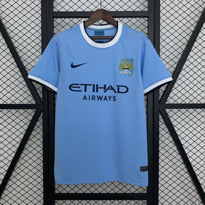 Camisa Manchester City 13/14 Retrô Azul