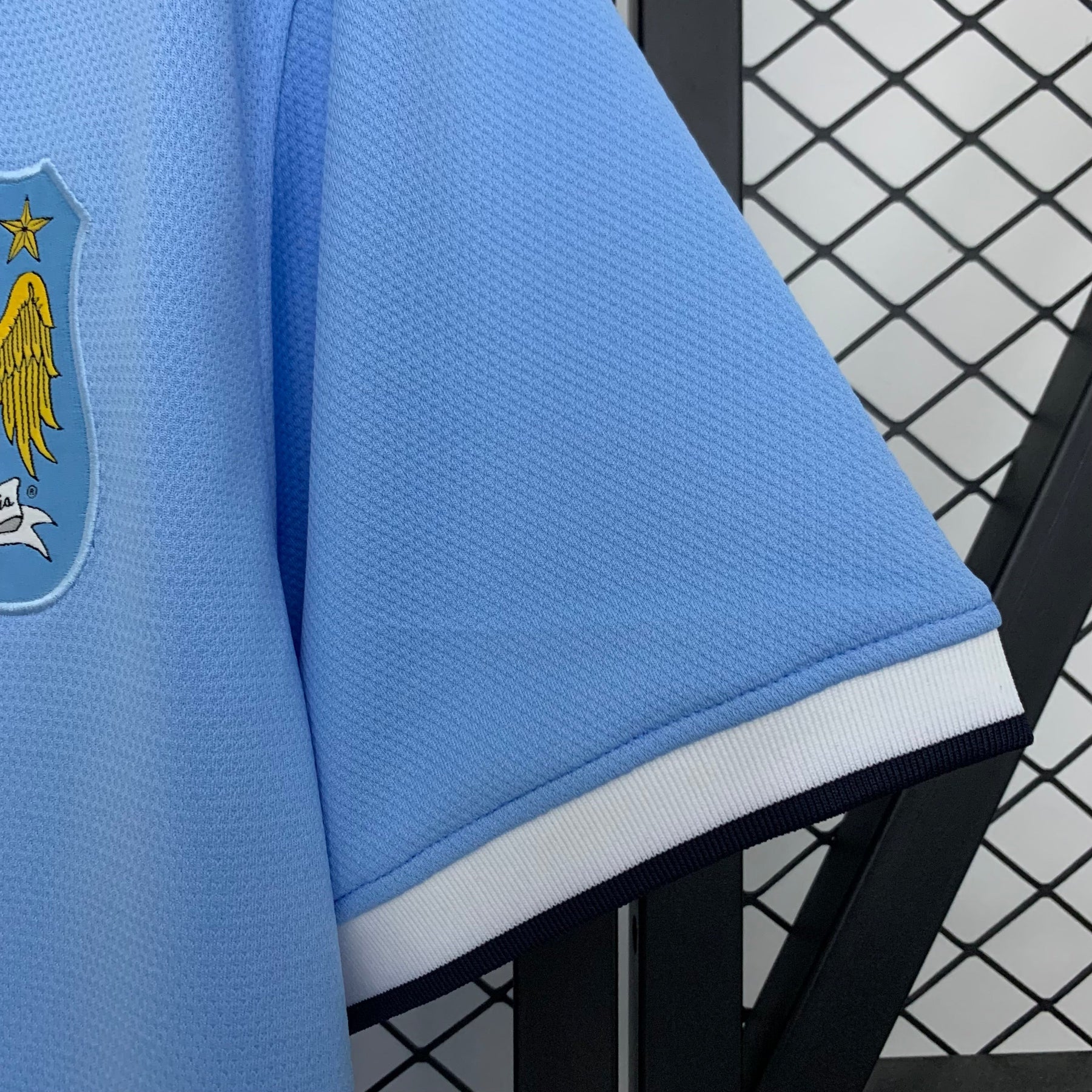 Camisa Manchester City 13/14 Retrô Azul